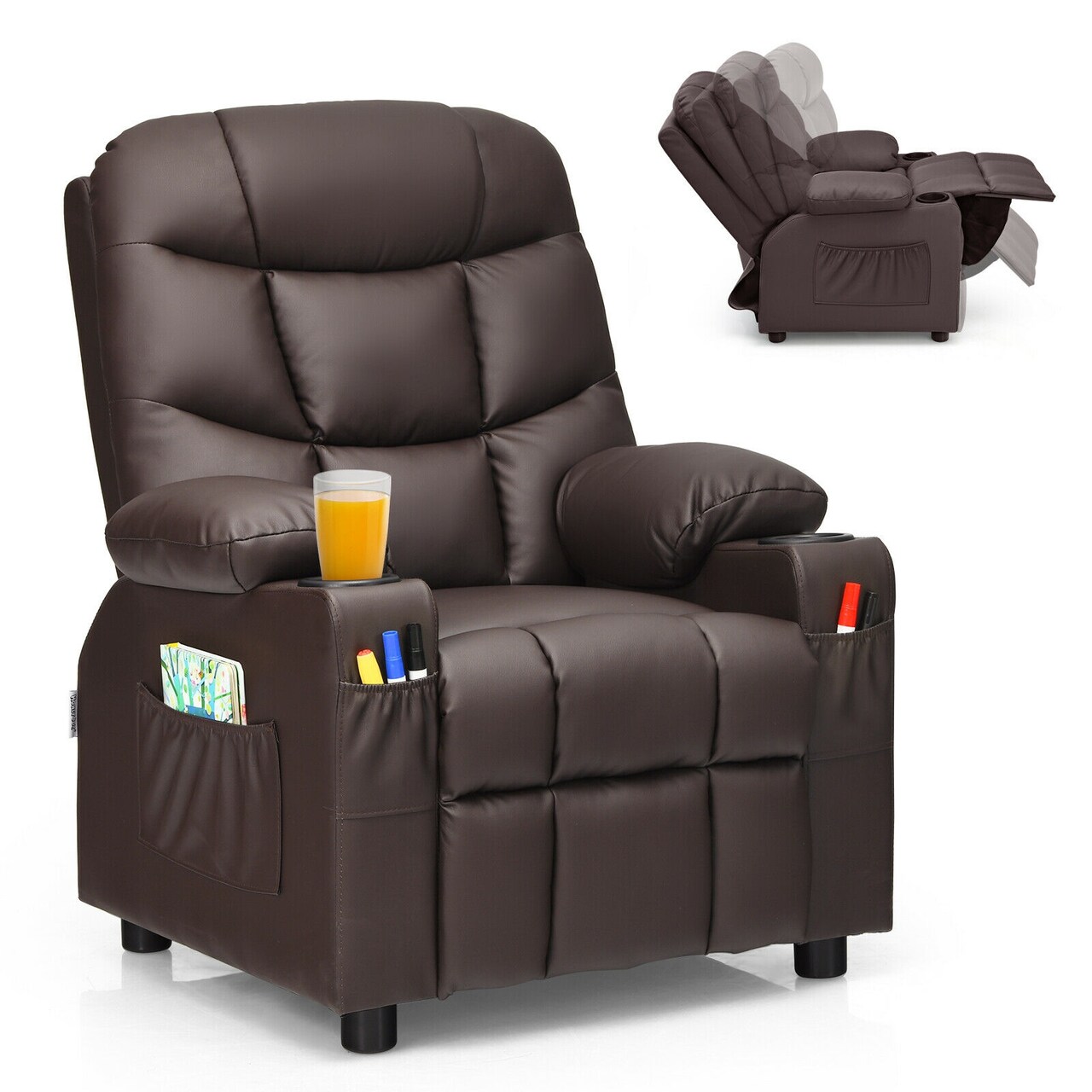 Kids Recliner Chair with Cup Holders Michaels
